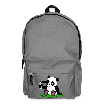 DIY Panda - Backpack - elephant grey - Front