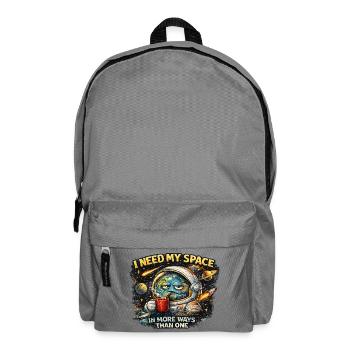 J’ai besoin de mon espace de plus d’un point de vue - Chemise - Sac à dos - gris éléphant - Devant