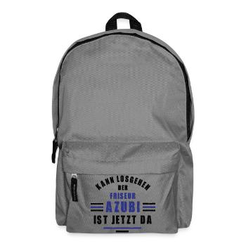 Apprentissage de coiffeur en formation de coiffeur en formation - Sac à dos - gris éléphant - Devant