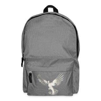Taube | Heilig-Geist-Hemd | Christliches Symbol - Rucksack - Mittelgrau - Vorne