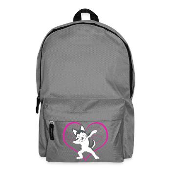 Husky sibérien - Sac à dos - gris éléphant - Devant