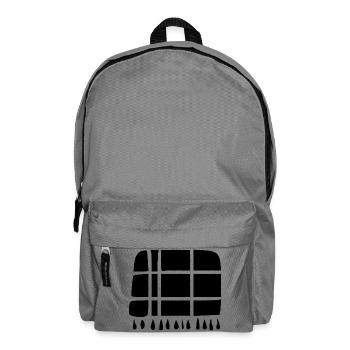 Wool Blanket Sewing Knitting Gift - Backpack - elephant grey - Front