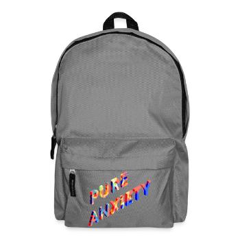 Punk Anxiety Neon-Splash - Rucksack - Mittelgrau - Vorne