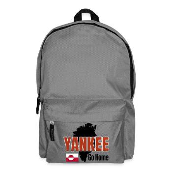 Grönland: Yankee Go Home - Rucksack - Mittelgrau - Vorne