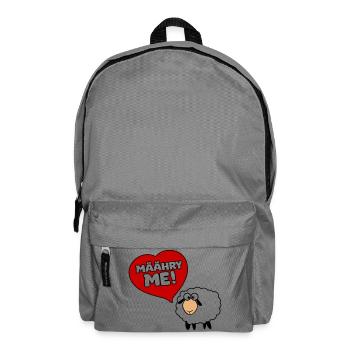 Määhry me! Heiratsantrag vom Schaf - Rucksack - Mittelgrau - Vorne