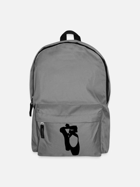Ballet schuhe - Rucksack - Mittelgrau