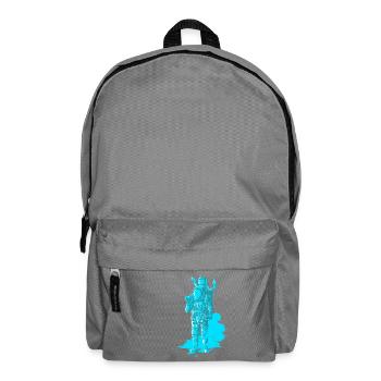 Onwards, Space Dad! - Backpack - elephant grey - Front