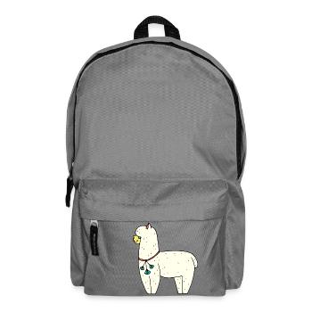 Alpaka - Rucksack - Mittelgrau - Vorne