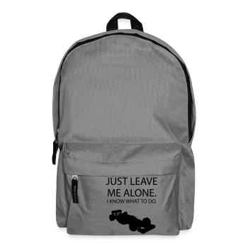 Kimi Raikkonnen - Rucksack - Mittelgrau - Vorne