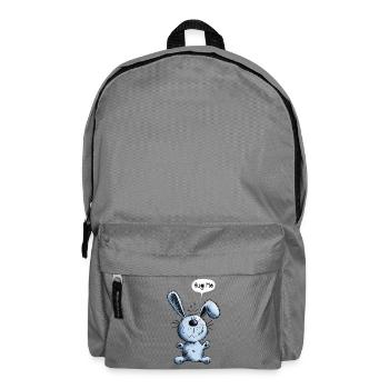 Hug Me Hase - Rucksack - Mittelgrau - Vorne