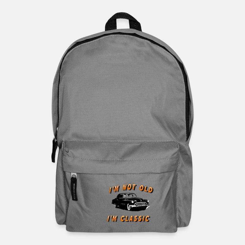 Oldtimer - Rucksack - Mittelgrau