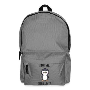 Sweet Seabird Penguin Animal Bird Déclaration - Sac à dos - gris éléphant - Devant