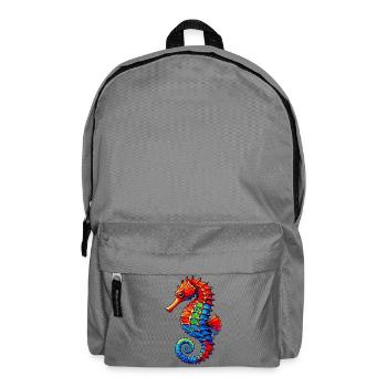 Hippocampe - Sac à dos - gris éléphant - Devant
