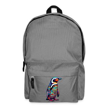 Pingouin - Sac à dos - gris éléphant - Devant