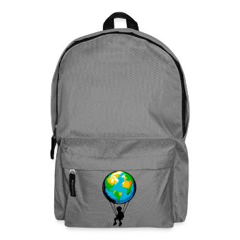 Planète Terre - Sac à dos - gris éléphant - Devant