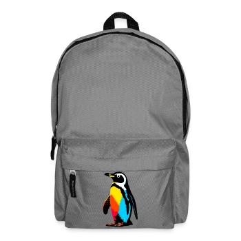 Penguin - Backpack - elephant grey - Front