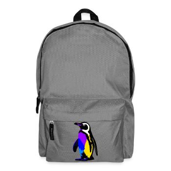 Pingouin - Sac à dos - gris éléphant - Devant