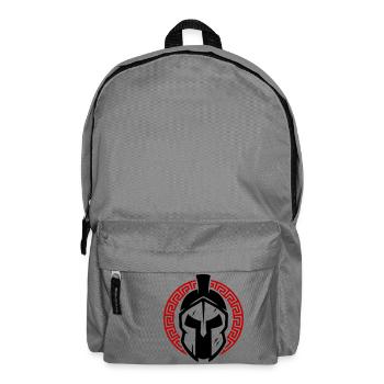 Casque de Sparte Symbole du gladiateur - Sac à dos - gris éléphant - Devant