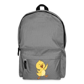 Happy Chick Dance - Backpack - elephant grey - Front