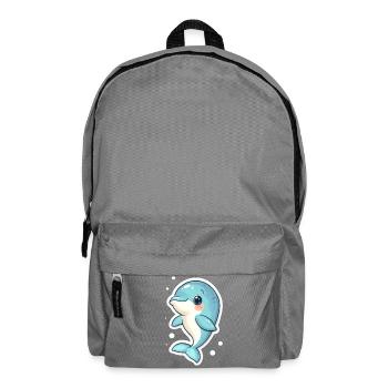 Delfin - Rucksack - Mittelgrau - Vorne