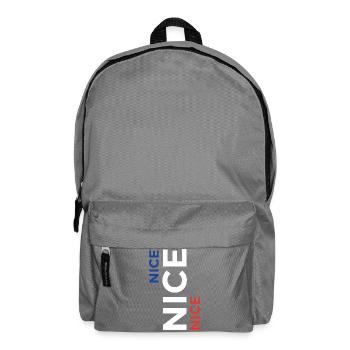 Nice Like Nice T-Shirt Souvenir de voyage - Sac à dos - gris éléphant - Devant