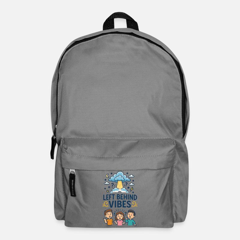 Zurückgelassene Vibes - Rucksack - Mittelgrau
