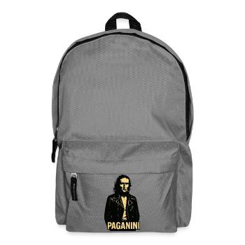 Paganini Geiger Noir Leder Porträt - Rucksack - Mittelgrau - Vorne