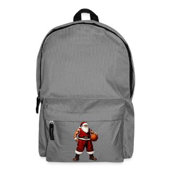 Basketballer Weihnachten - Rucksack - Mittelgrau - Vorne