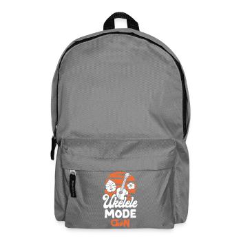 Hawaiian Ukulele Uke Ukulele Fashion - Backpack - elephant grey - Front