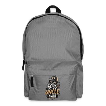 Best Uncle Ever Outdoors - Backpack - elephant grey - Front