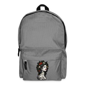 Botanische Muse - Rucksack - Mittelgrau - Vorne