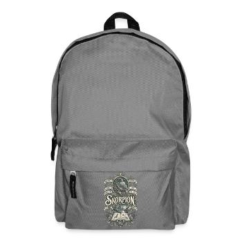 Skorpion – Leidenschaftlich & geheimnisvoll - Rucksack - Mittelgrau - Vorne