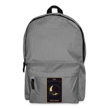 XIII Das Nickerchen-Tarot Schwarzer Katzenmond - Rucksack - Mittelgrau - Vorne