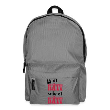 Karneval - Rucksack - Mittelgrau - Vorne