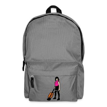 Freddy want to break free, Queen, freddie # - Backpack - elephant grey - Front