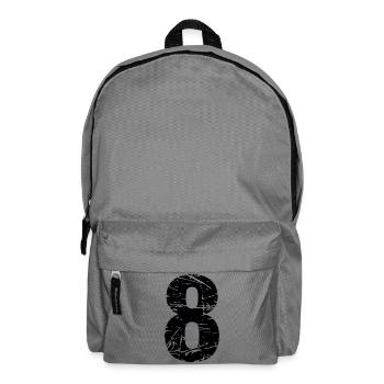 8 - Rucksack - Mittelgrau - Vorne