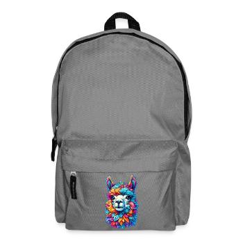 Alpaka - Rucksack - Mittelgrau - Vorne