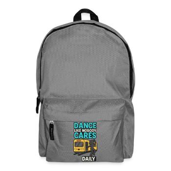 Tanz wie keiner - Rucksack - Mittelgrau - Vorne