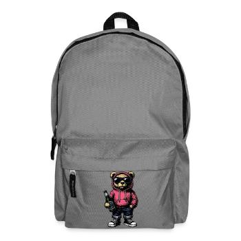 Cool Bear - Rucksack - Mittelgrau - Vorne