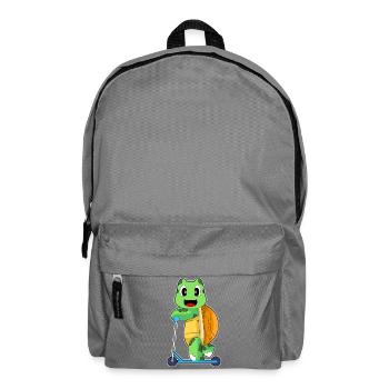 Turtle scooter - Backpack - elephant grey - Front