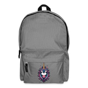 Wild Unicorn Neon Splendor - Backpack - elephant grey - Front