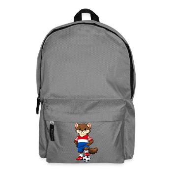Football Marten Croatia Fan Drapeau croate - Sac à dos - gris éléphant - Devant