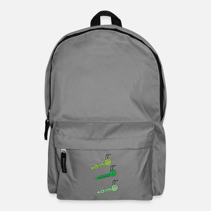 Caterpillars triplets - Backpack - elephant grey