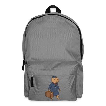 Camel Flight Attendant Vintage - Backpack - elephant grey - Front