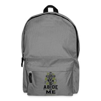 Abide In Me - Backpack - elephant grey - Front