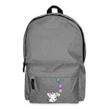 Éléphant Ballon Pastel - Sac à dos - gris éléphant - Devant
