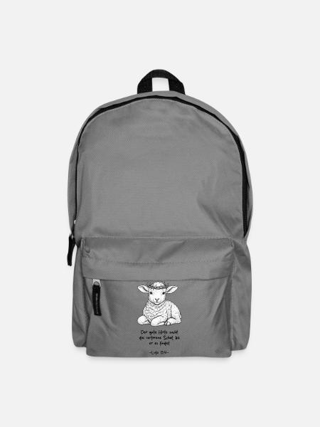 Lamm Gottes – Jesus Christus - Rucksack - Mittelgrau