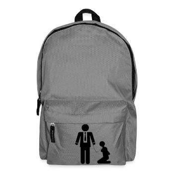 BDSM Master - Rucksack - Mittelgrau - Vorne