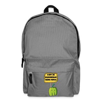 paprika - Rucksack - Mittelgrau - Vorne