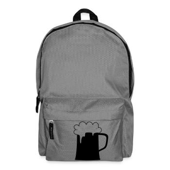 Bierkrug - Rucksack - Mittelgrau - Vorne